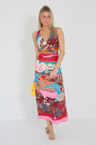 Mantero rok Dorothy bordeaux