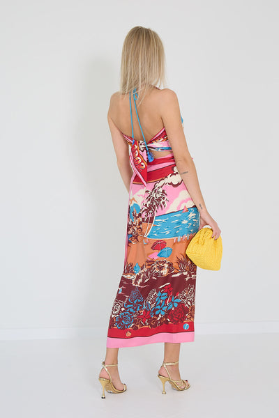 Mantero rok Dorothy bordeaux