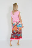 Mantero rok Dorothy bordeaux
