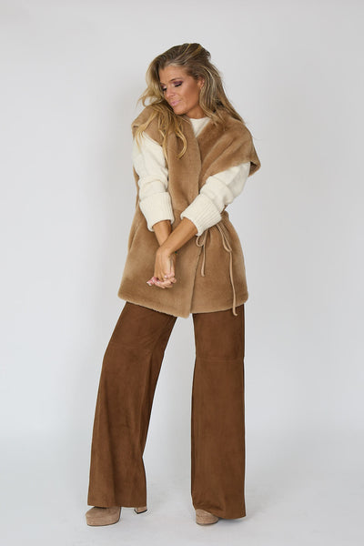 La reveus broek camel