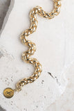 Souvenirs de Pomme armband cobra chain gold