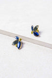 Souvenirs de Pomme oorbellen Allegra blue