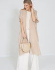 Peserico gilet beige