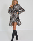 Missoni mantel bruin