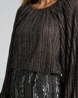 Missoni blouse pofmouw