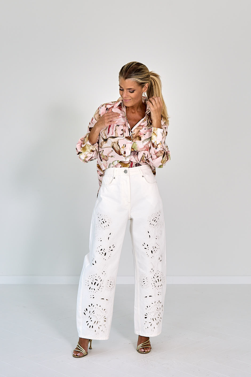 BLOUSE PAARDEN