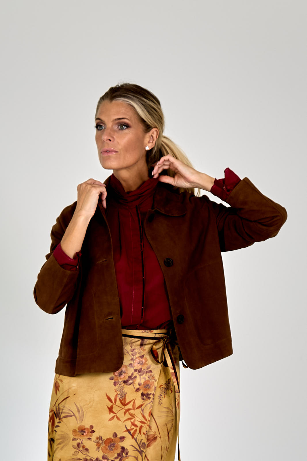 BLAZER EMY SUEDE