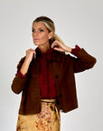 BLAZER EMY SUEDE