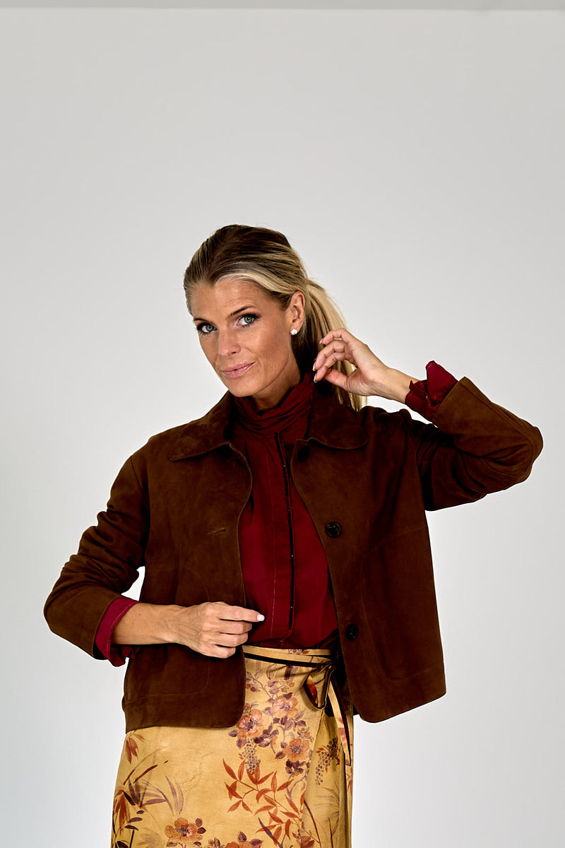 BLAZER EMY SUEDE