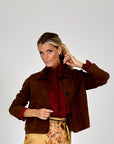 BLAZER EMY SUEDE