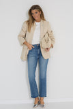 Forte forte blazer Bis Dune