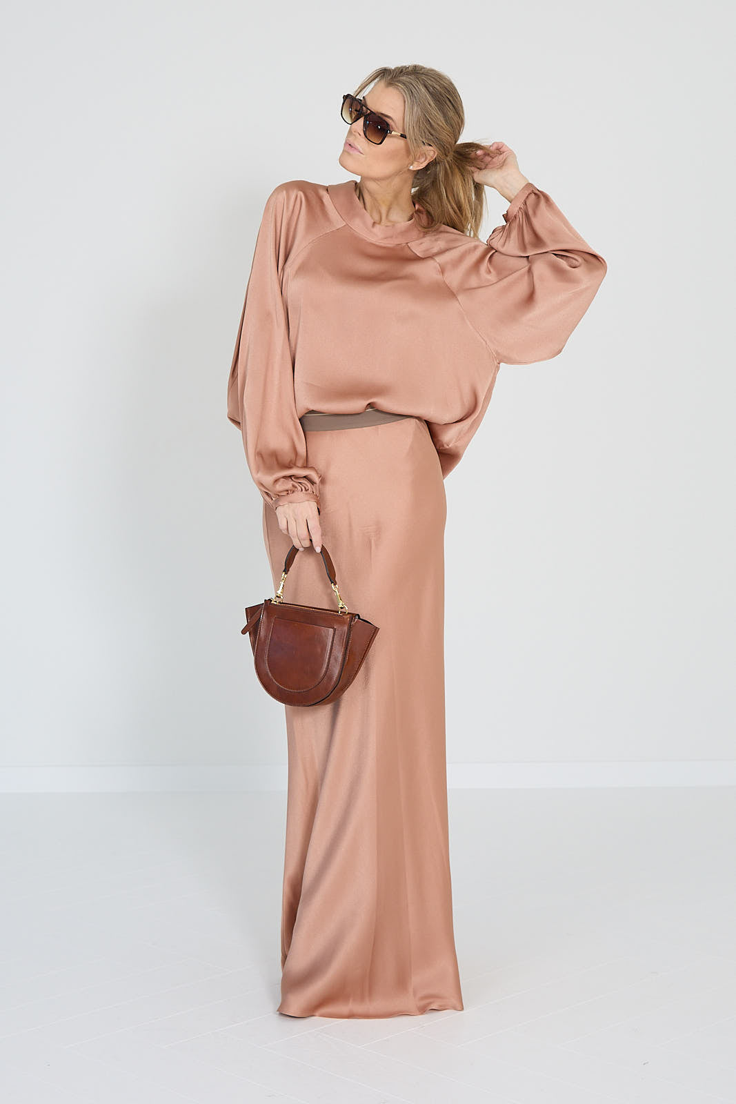 Semicouture blouse zalm