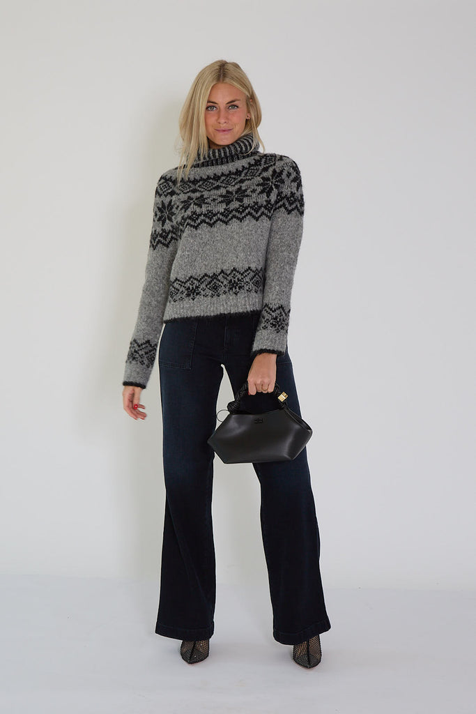 Closed jeans donkerblauw