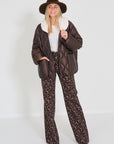 Dorothee Schumacher broek bloemen bruin