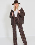 Dorothee Schumacher broek bloemen bruin