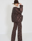 Dorothee Schumacher broek bloemen bruin