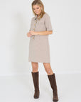 Veronica Beard knit dress beige