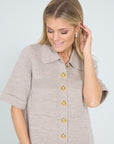 Veronica Beard knit dress beige