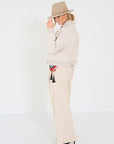 Anneclaire gilet ecru