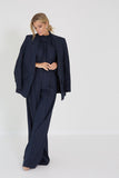 dorothee schumacher blazer krijtstrepen navy