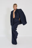 dorothee schumacher blazer krijtstrepen navy