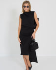 Dorothee schumacher jurk zwart met strik