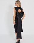 Dorothee schumacher jurk zwart met strik