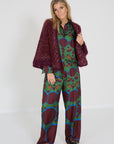 Mai gilet bordeaux