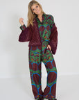 Mai gilet bordeaux