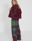 Mai gilet bordeaux
