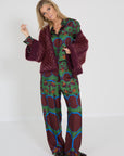 Mai gilet bordeaux