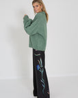 Dorothee schumacher broek zwart bloemen