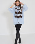 Les tricots d'o pull Charlie blauw