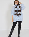 Les tricots d'o pull Charlie blauw