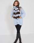 Les tricots d'o pull Charlie blauw