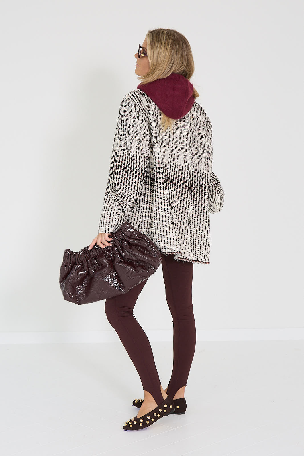 Forte forte blazer bordeaux