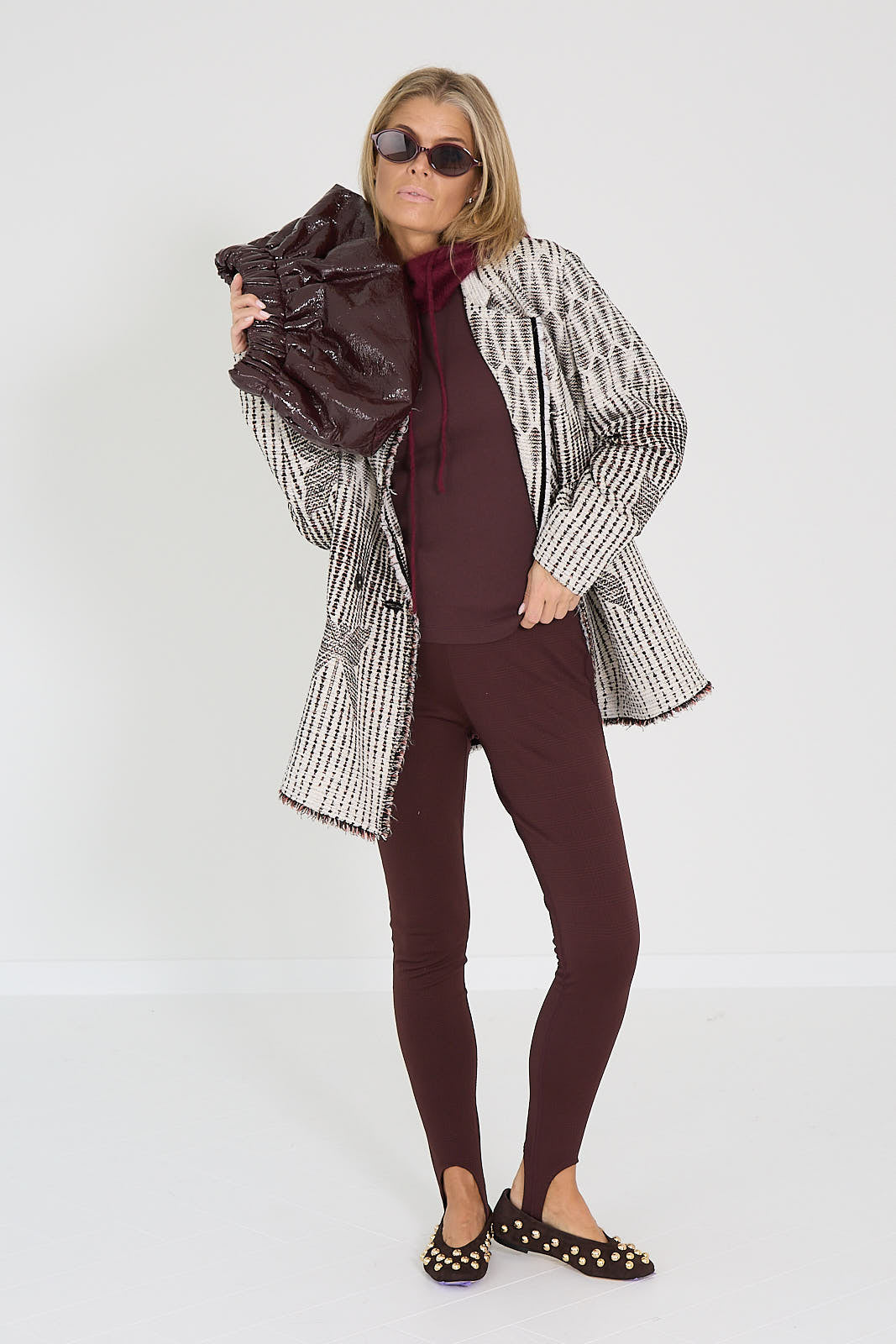 Forte forte blazer bordeaux