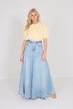 Haikure jeansrok serenity