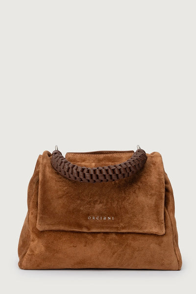 Orciani handtas Sveva Small suede