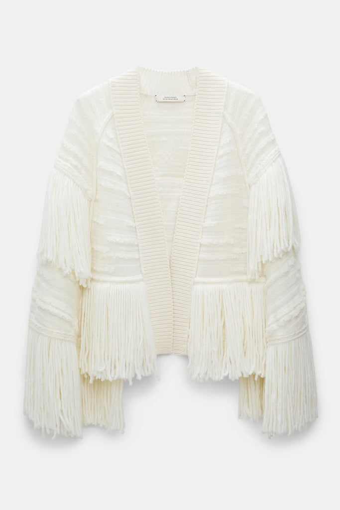 Dorothee Schumacher vest franjes ecru