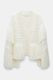 Dorothee Schumacher vest franjes ecru