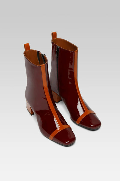 Carel shoes Audrey burgundy