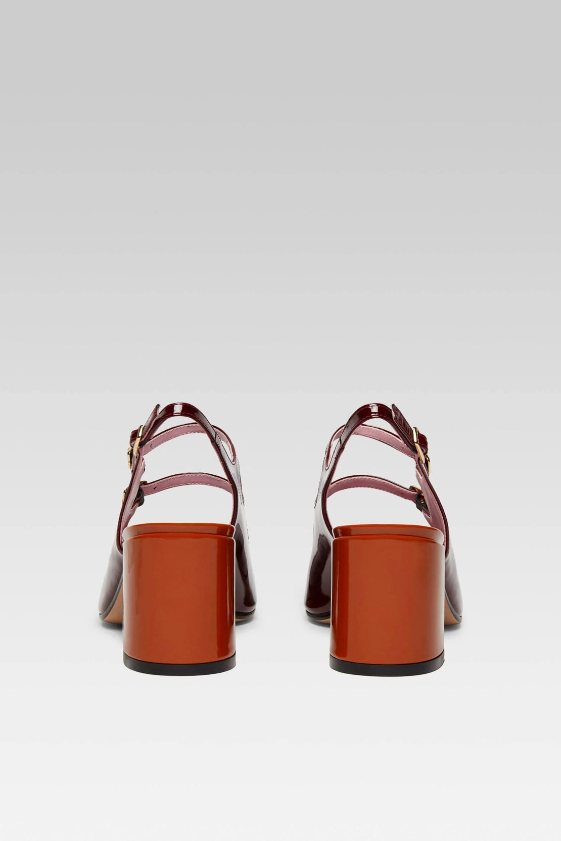 Carel shoes Papaya burgundy