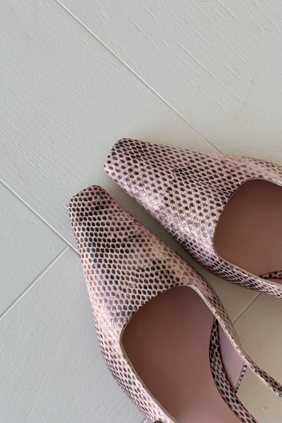 ODARE ballerina Anna python roze