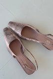ODARE ballerina Anna python roze