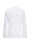 Riani blazer kant wit