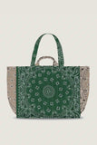 Handtas shopper groen love