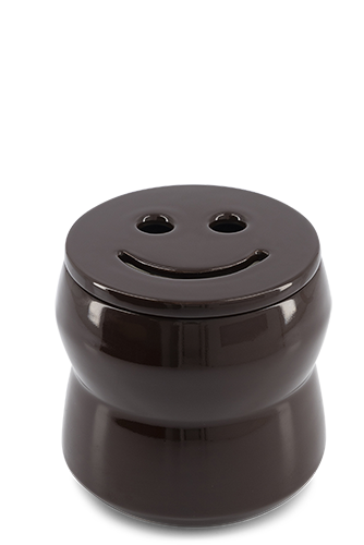 L&#39;aimé geurkaars smiley aubergine