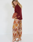 Vince pull bordeaux