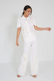 Dorothee schumacher blouse wit broderie